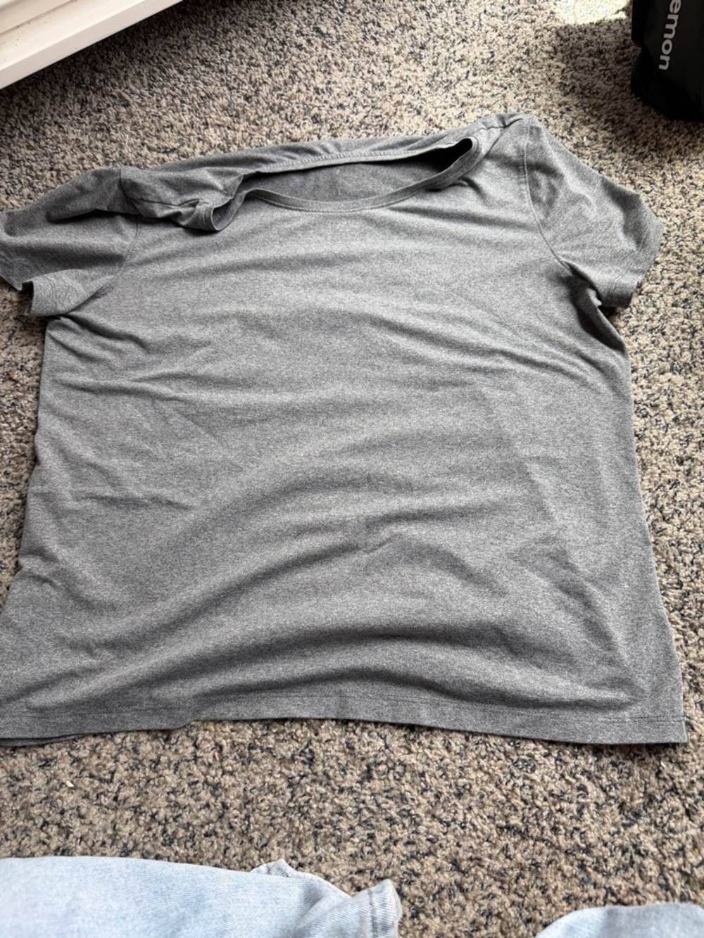 all in motion Women's Short Sleeve Crew Neck Tee - Gray